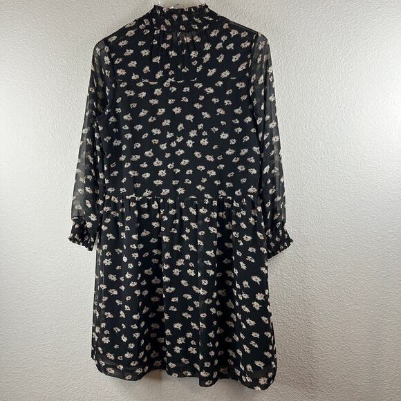 Madewell Mistlight Mockneck Dress in Seattle Floral Size S - Picture 12 of 13
